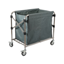 Stainless Steel Hotel Hospital Laundry Trolley Carts